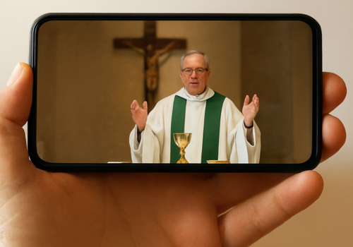Assista Missa direto pelo celular